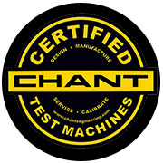 Chant Certified Test Machines